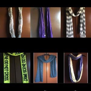 6 scarf bundle!